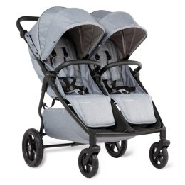 M.Twin x Wózek Bliźniaczy Mast Swiss Design - Glacier Lake, Koła Light, Regulowana Rączka