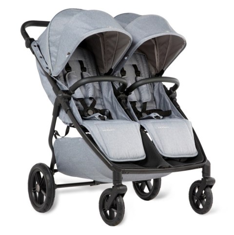 M.Twin x Wózek Bliźniaczy Mast Swiss Design - Glacier Lake, Koła Light, Regulowana Rączka