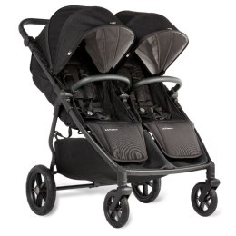 M.Twin x Wózek Bliźniaczy Mast Swiss Design - Onyx (Koła Light)