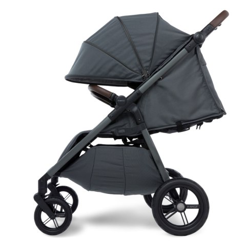 M.Twin x Wózek Bliźniaczy Mast Swiss Design - Volcanic Ash (Koła HP)