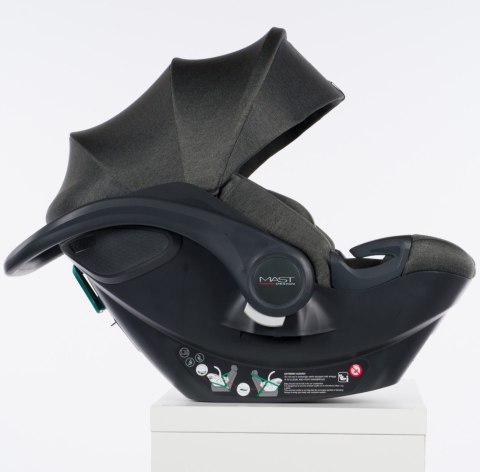 M.Zero i-Size fotelik samochodowy Volcanic Ash