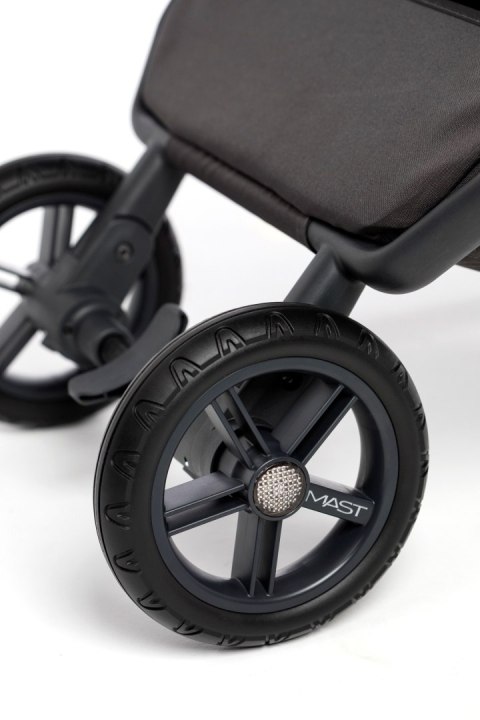 MAST M6x Volcanic Ash 2w1 - Wózek dziecięcy z gondolą i spacerówką | Swiss Design