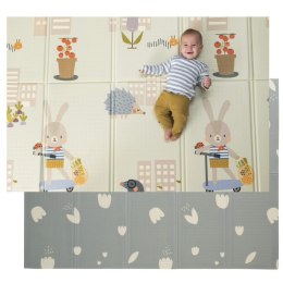 Piankowa Mata do Zabawy Taf Toys z Dwustronną Książeczką - Wygodne i Bezpieczne Miejsce do Zabawy dla Dziecka