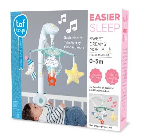 Taf Toys - Karuzela Muzyczna Mini Księżyc 30 min Gwiezdnych Melodii