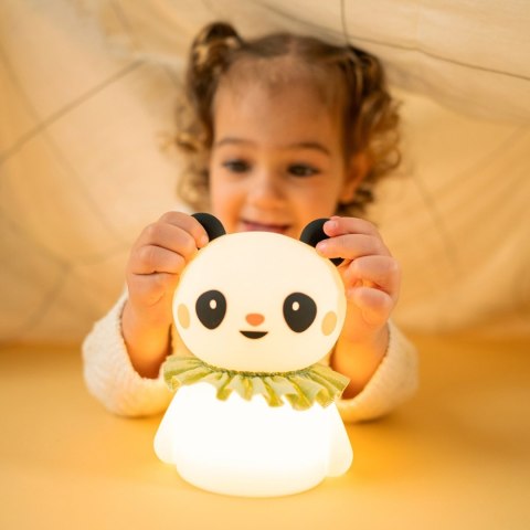 Taf Toys Lampka Nocna Mała Panda - silikonowa, łagodna lampka dla niemowląt
