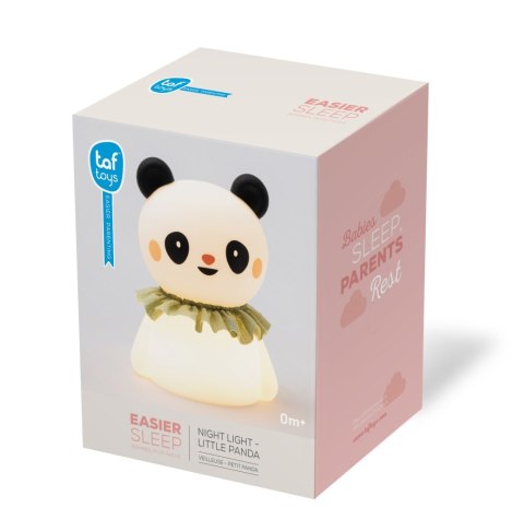 Taf Toys Lampka Nocna Mała Panda - silikonowa, łagodna lampka dla niemowląt