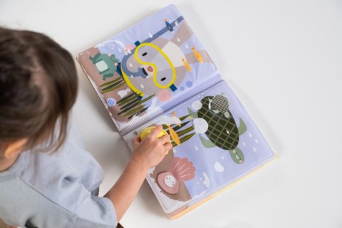 Taf Toys Magiczna Książeczka Wodna A KUKU z Pieczątką