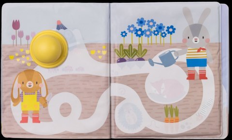 Taf Toys Magiczna Książeczka Wodna A KUKU z Pieczątką