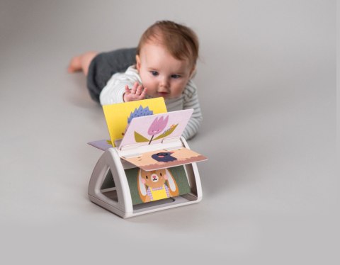 Taf Toys Obracająca się Książeczka Grzechocząca - Stymulacja Wzroku i Motoryki