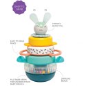 Taf Toys Piramida Króliczek Hunny - Kolorowa Układanka dla Niemowląt 9m+