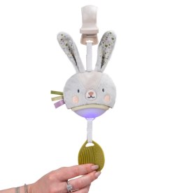 Taf Toys Pozytywka Garden Królik - Zabawka Muzyczna z Melodiami i Białym Szumem