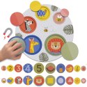 Taf Toys Puzzle Magnetyczne A Kuku - Gra Rozwojowa z Łapaczem Magnesów