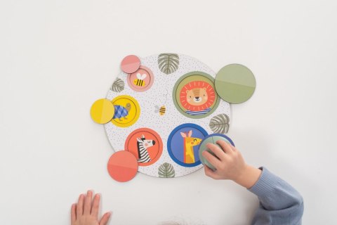 Taf Toys Puzzle Magnetyczne A Kuku - Gra Rozwojowa z Łapaczem Magnesów