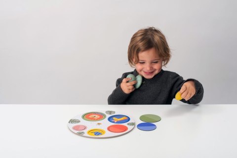 Taf Toys Puzzle Magnetyczne A Kuku - Gra Rozwojowa z Łapaczem Magnesów