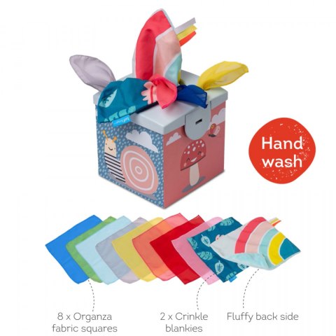 Taf Toys Sensoryczne Pudełko na Chusteczki - Zabawa i Rozwój