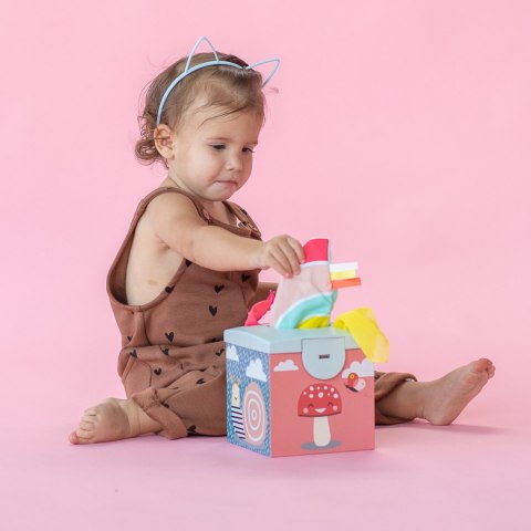 Taf Toys Sensoryczne Pudełko na Chusteczki - Zabawa i Rozwój