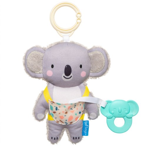 Taf Toys Zawieszka z Gryzakiem Koala Kimmy - Miękka Zabawka z Grzechotką i Gryzakiem Joey