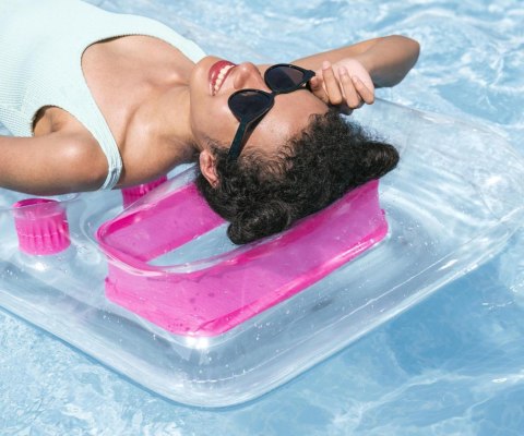 Bestway 43040 Dmuchany materac plażowy Biały mat 1.88m x 71cm