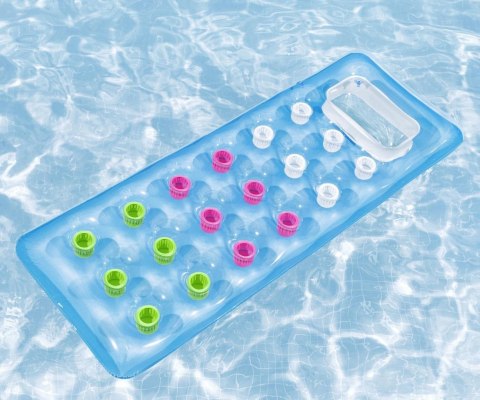 Bestway 43040 Dmuchany materac plażowy Niebieski mat 1.88m x 71cm