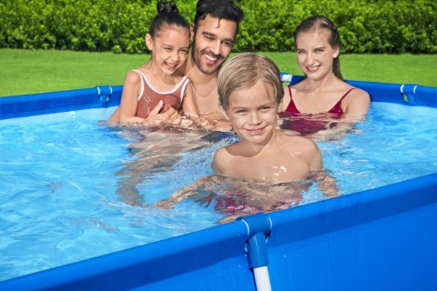 Bestway 56403 Basem stelażowy Steel Pro prostokątny 2.59m x 1.70m x 61cm