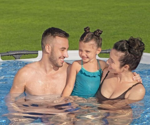 Bestway 56406 Basen stelażowy Steel Pro Max okrągły 3.05m x 76cm