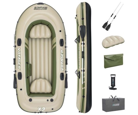 Bestway 65164 Dmuchany ponton Voyager X3 2.94m x 1.37m