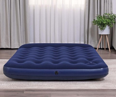Bestway 67225 Materac dmuchany turystyczny z wbudowaną nożną pompą powietrza Full 1.91m x 1.37m x 28