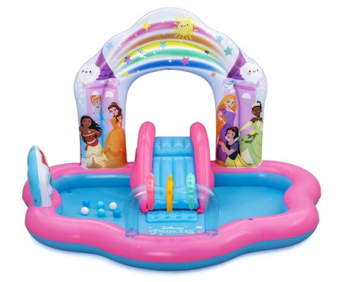 Bestway 9103Y Disney Plac zabaw ze zjeżdżalnią Księżniczki 2.21m x 1.93m x 1.40m