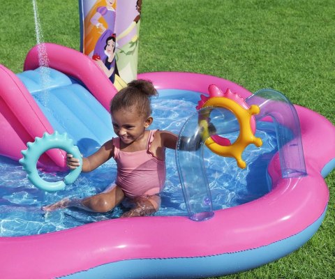 Bestway 9103Y Disney Plac zabaw ze zjeżdżalnią Księżniczki 2.21m x 1.93m x 1.40m