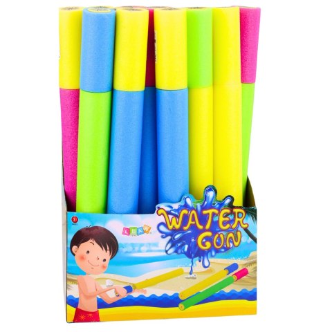 Piankowa Broń Na Wodę Pompka Strzykawka Kolorowa 50 cm