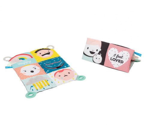 Zabawka Taf Toys Dwustronna Zabawka Emocje - Książeczka z Aktywnościami