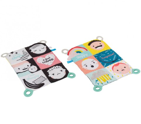 Zabawka Taf Toys Dwustronna Zabawka Emocje - Książeczka z Aktywnościami