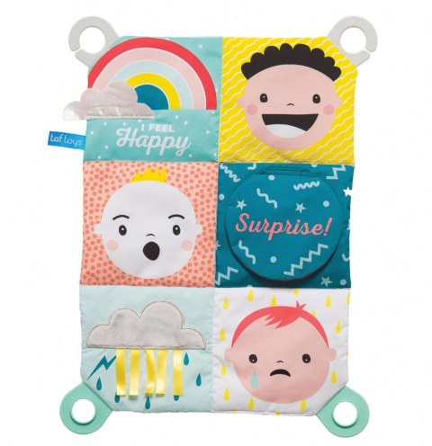 Zabawka Taf Toys Dwustronna Zabawka Emocje - Książeczka z Aktywnościami