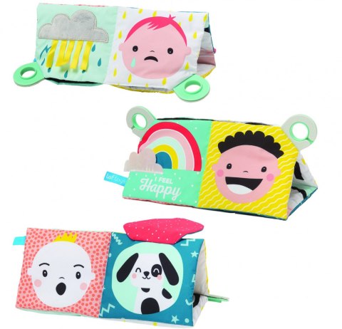 Zabawka Taf Toys Dwustronna Zabawka Emocje - Książeczka z Aktywnościami