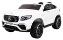 Auto Mercedes GLC 63S dla dzieci Biały SUV + Napęd 4x4