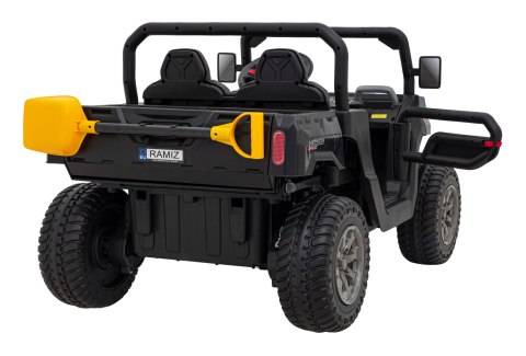 Auto Pick-Up Speed 900 dla dzieci Czarny + Napęd 4x4 + Ruchomy kiper