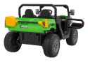Auto Pick-Up Speed 900 dla dzieci Zielony + Napęd 4x4 + Ruchomy kiper + Bagażnik + Pilot + Łopatka + Audio LED
