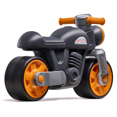 FALK Jeździk Biegowy Ciche Koła Motor Prem1er Retro Czarny 12m+