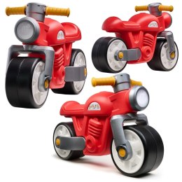 FALK Jeździk Biegowy Ciche Koła Motor Prem1er Retro Czerwony 1+