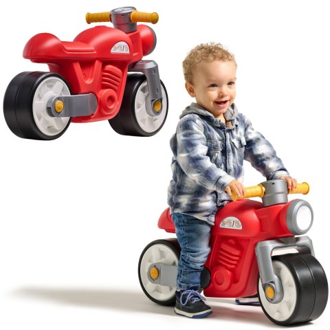 FALK Jeździk Motocykl Biegowy Vintage Czerwony 1-3 lat