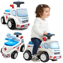 FALK Jeździk Samochód Ambulans z Klaksonem od 1 roku
