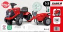 FALK Jeździk Traktorek Baby Case IH Ride-On Czerwony z Przyczepką + akc. od 12 miesięcy