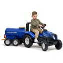 FALK Przyczepa Cysterna Beczkowóz z Kranem New Holland Niebieska 3-7 Lat
