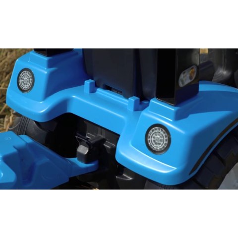 FALK Traktor Landini Niebieski na Pedały z Przyczepką od 3-7 lat