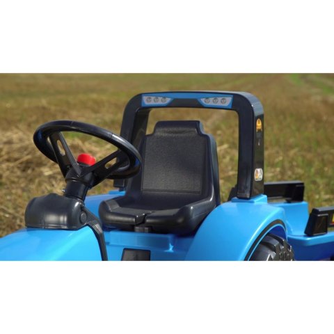 FALK Traktor Landini Niebieski na Pedały z Przyczepką od 3-7 lat