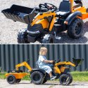 FALK Traktor na Pedały Case CE z Koparką Ładowarką i Przyczepą 3-7 lat