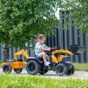 FALK Traktor na Pedały Case CE z Koparką Ładowarką i Przyczepą 3-7 lat