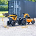 FALK Traktor na Pedały Case CE z Koparką Ładowarką i Przyczepą 3-7 lat