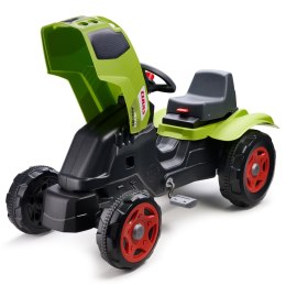 FALK Traktor na Pedały Claas Arion 470 z Przyczepą i Otwieraną Maską 2-6 lat