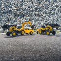 FALK Traktor na Pedały Komatsu z Łyżką Koparką i Przyczepą